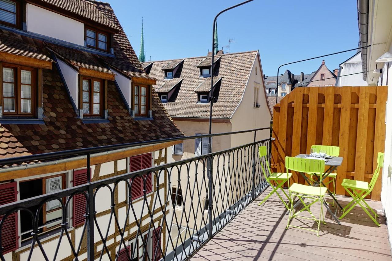 L'Appart Du Quai Avec Terrasse Strasbourg Exteriör bild